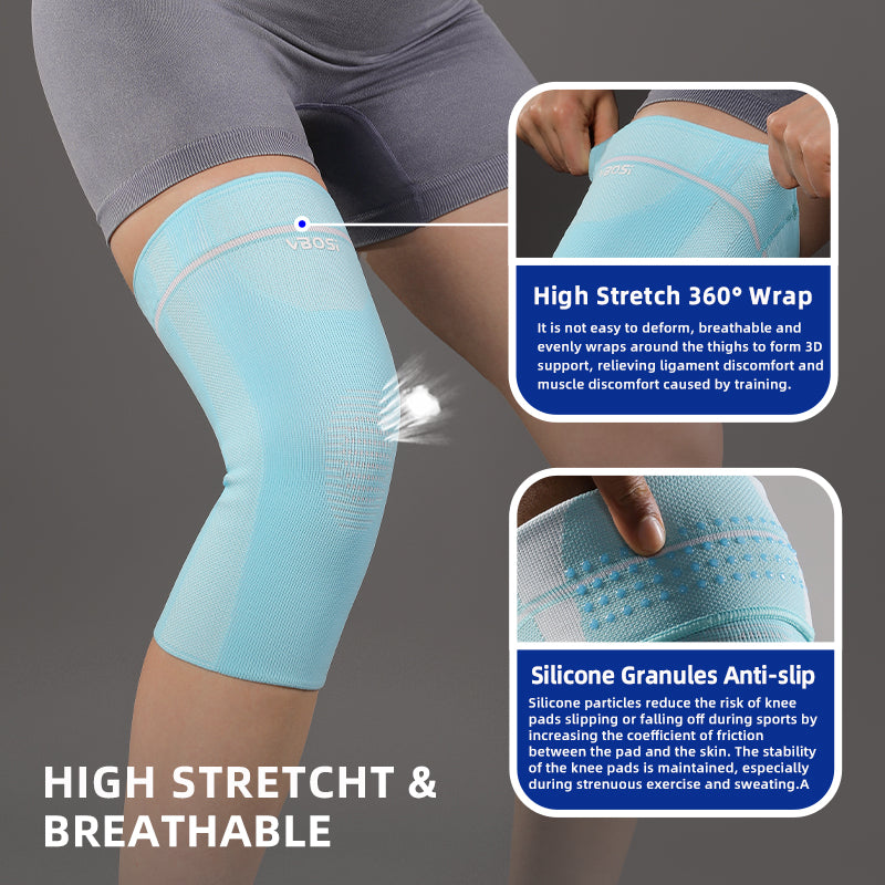 VBOSI Elastic Breathable Anti Slip Knee Sleeve