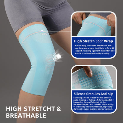 VBOSI Elastic Breathable Anti Slip Knee Sleeve
