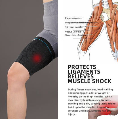 VBOSI Breathable Elastic Compression Thigh Sleeve