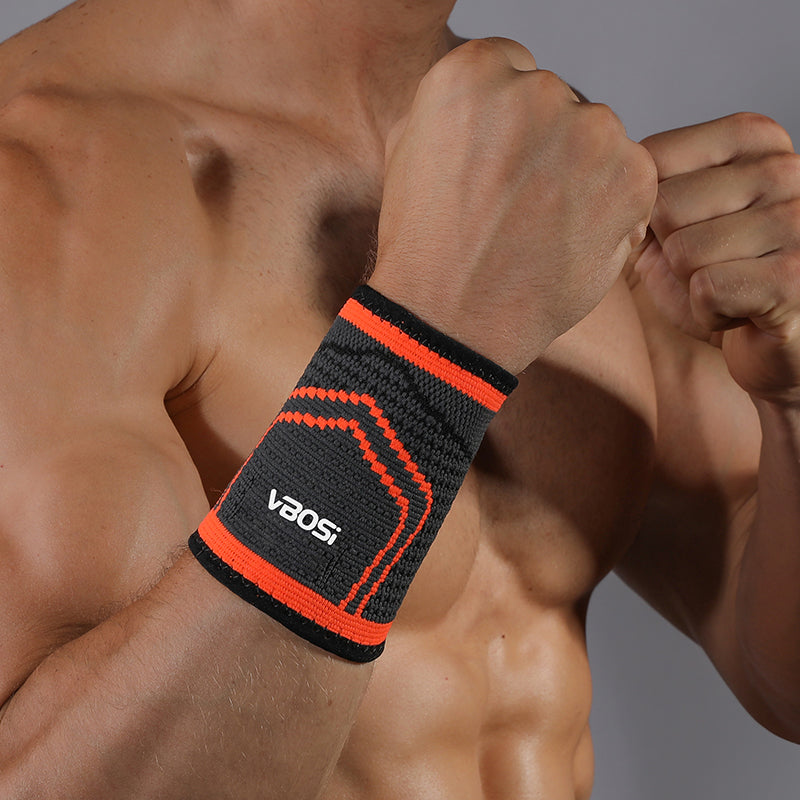 VBOSI 1 Pair Elastic Knitted Wrist Support Sleeve