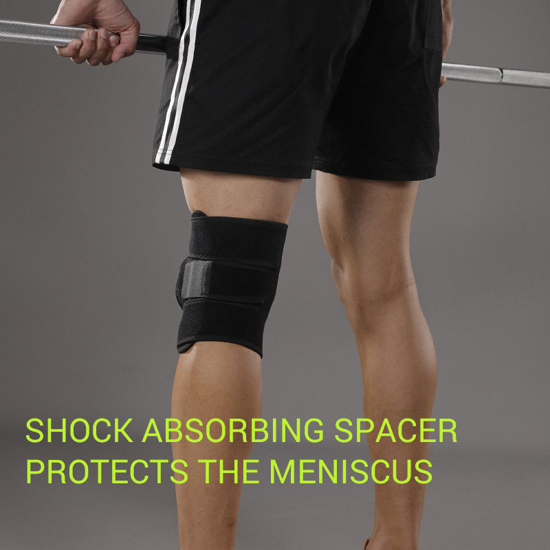 VBOSI Adjustable Open Patella Knee Support with Dual Side Stays