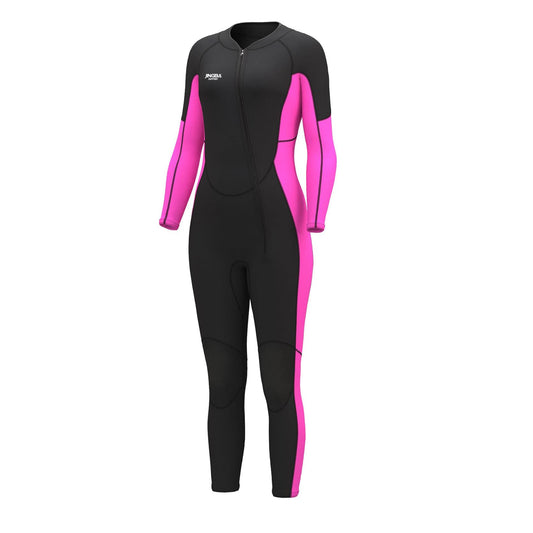 Women's Long Sleeve Wetsuit Neoprene Surfing Kitesurfing Swimming Diving Sailing Snorkeling