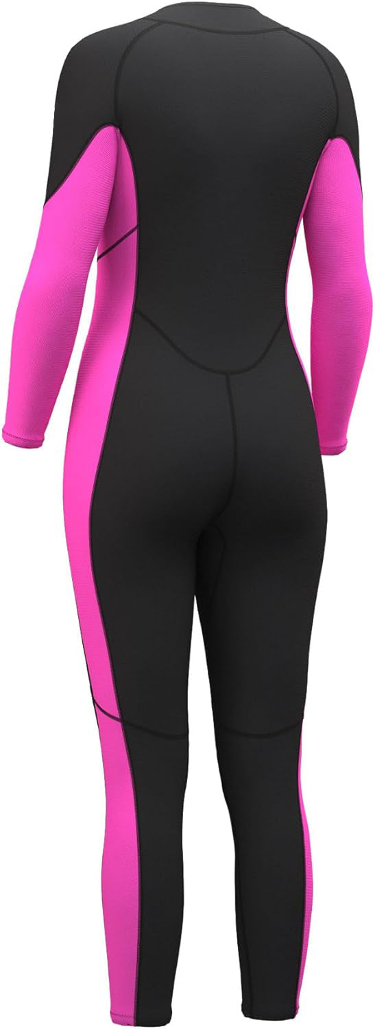 Women's Long Sleeve Wetsuit Neoprene Surfing Kitesurfing Swimming Diving Sailing Snorkeling