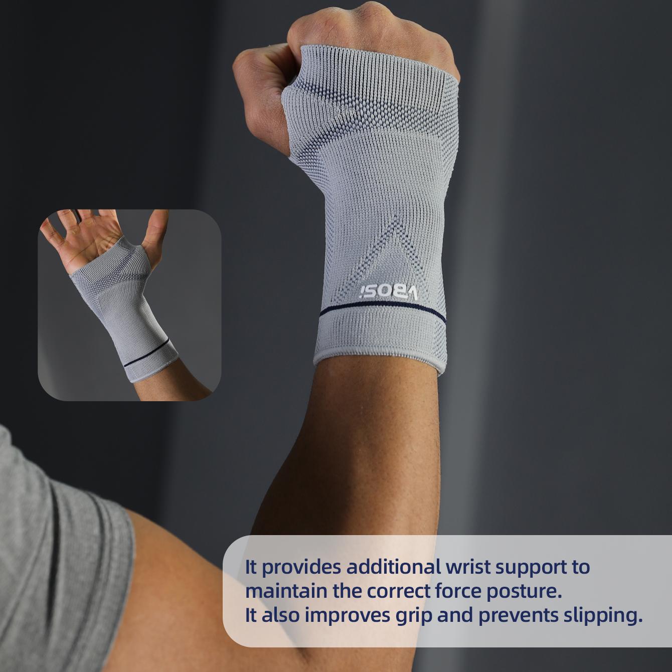 VBOSI 1 Piece Breathable Knit Wrist Palm Sleeve