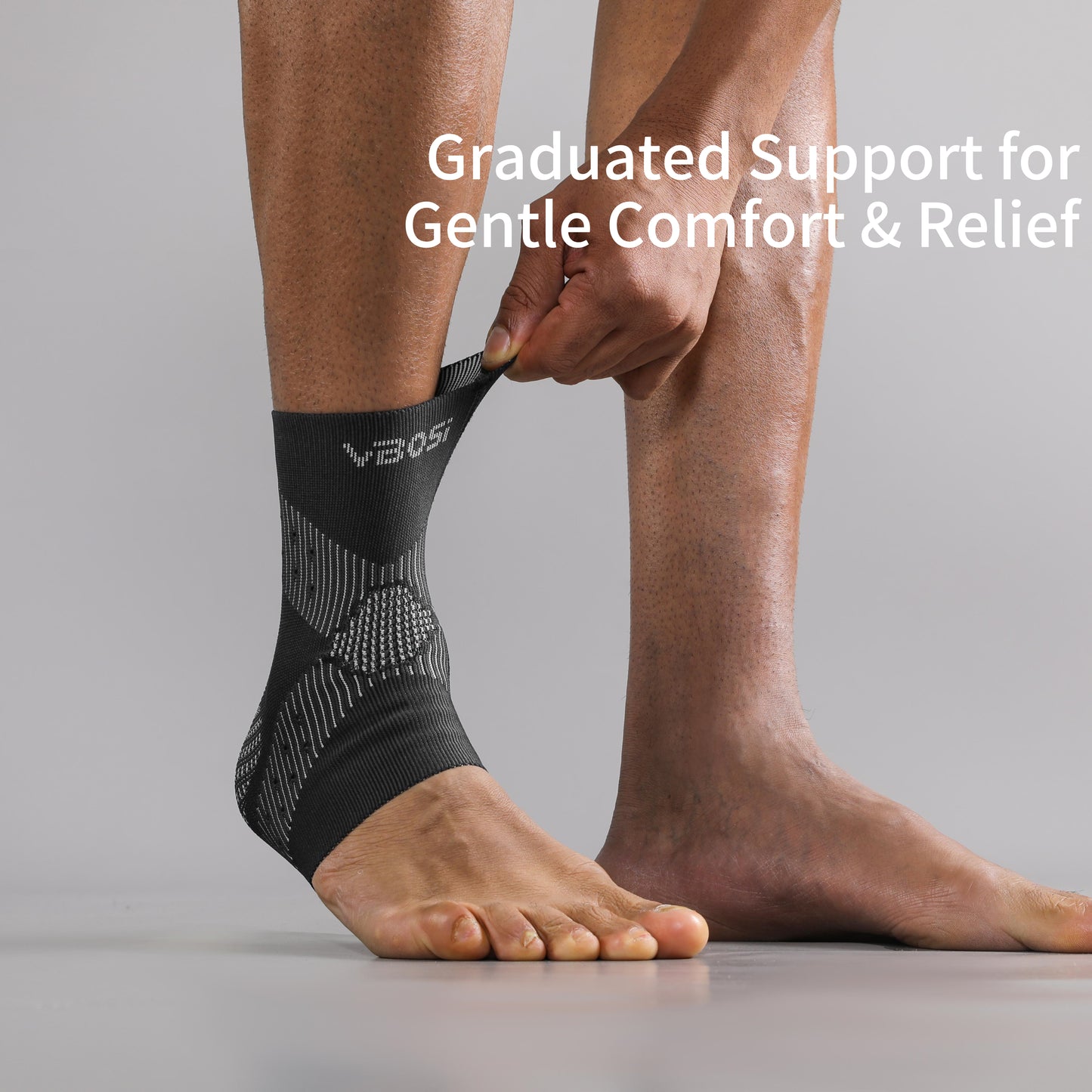 VBOSI 1 Pair Breathable Compression Ankle Sleeve