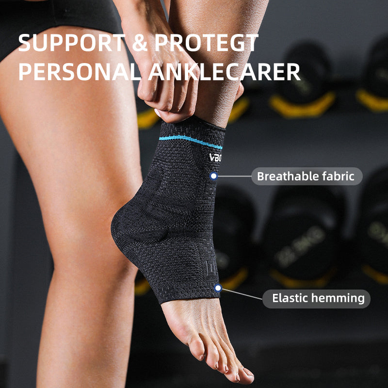 VBOSI Breathable Silicone Ankle Compression Sleeve