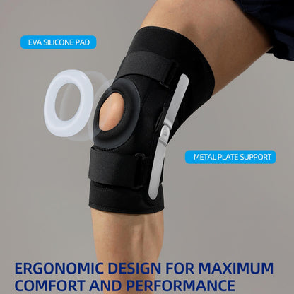 VBOSI 1 Piece Adjustable Hinged Knee Brace