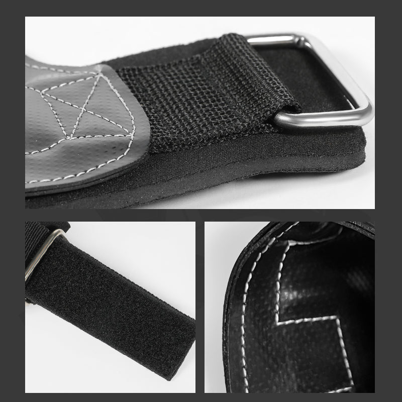 VBOSI Lifting Grip Gloves with Anti-Slip Palm and Wrist Strap