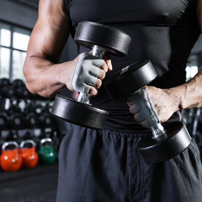 VBOSI Non-Slip Padded Four Finger Fitness Gloves