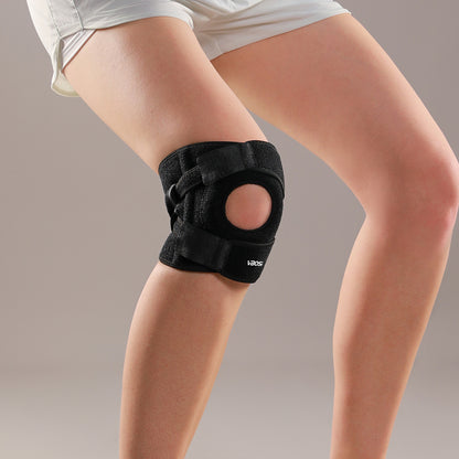 VBOSI Dual Angled-Strap Open Patella Knee Support Brace