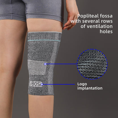 VBOSI Breathable Knit Knee Compression Sleeve