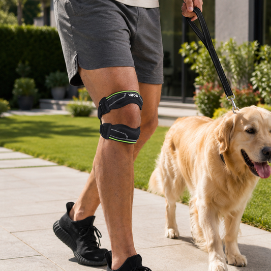 VBOSI Knee Support Silicone Shock Absorption Brace