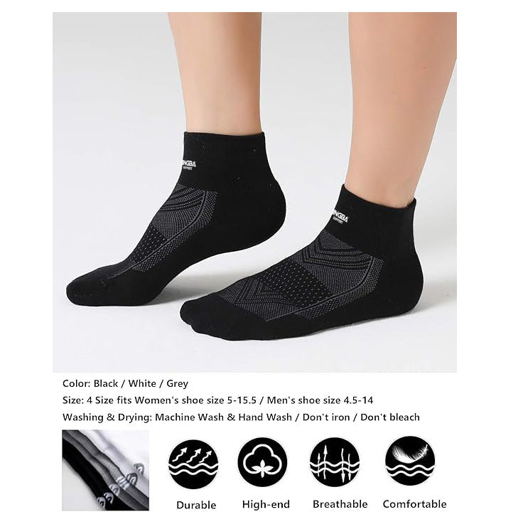 Work Socks Walking Socks Womens Crew Athletic Socks for Outdoor Hiking Trainer Running