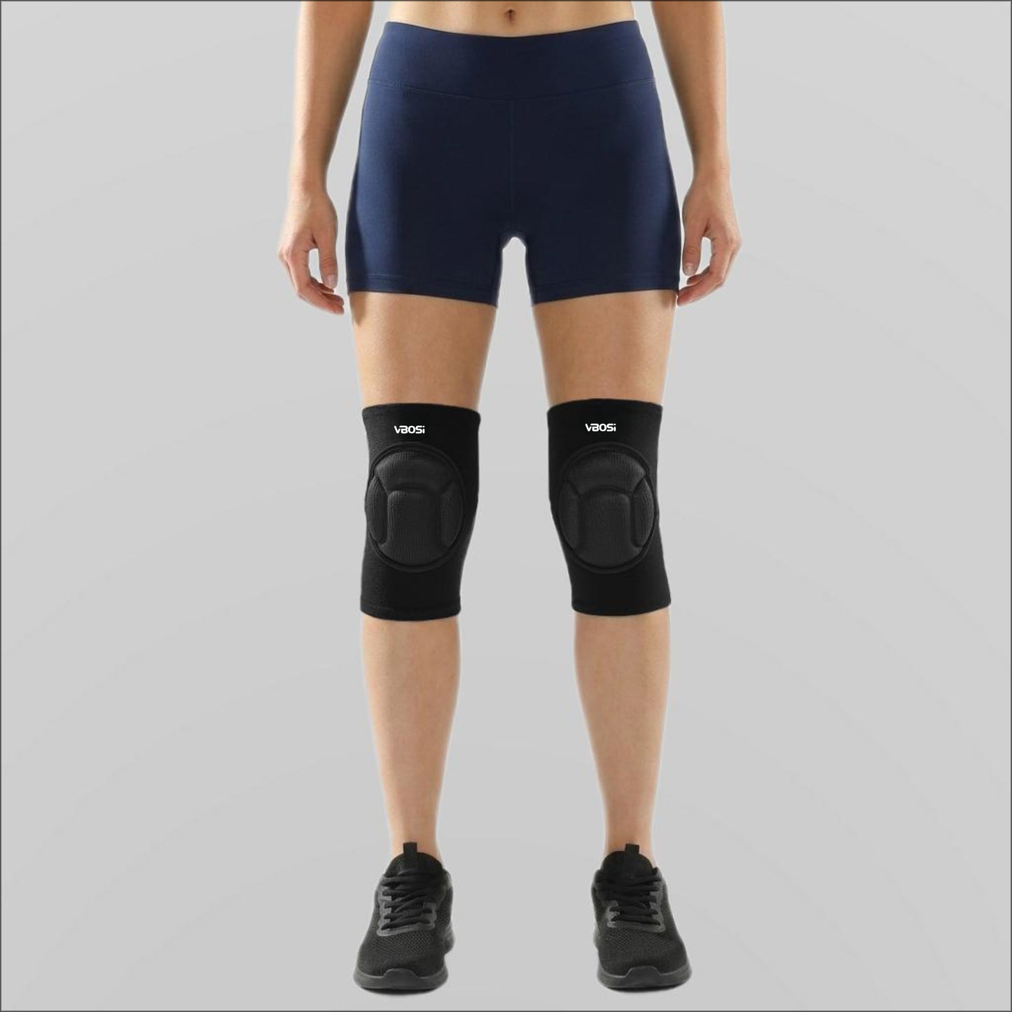 VBOSI 1 Pair Elastic Volleyball Knee Support Pads