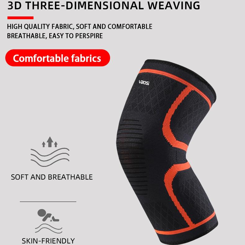 VBOSI Zoned Knit Breathable Knee Sleeve