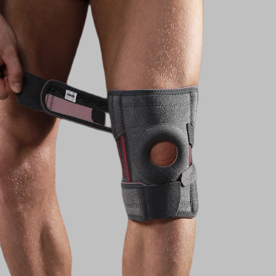 VBOSI Adjustable Open Patella Brace with Stabilizers