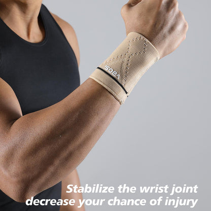 VBOSI 1 Pair Elastic Breathable Wrist Sleeve