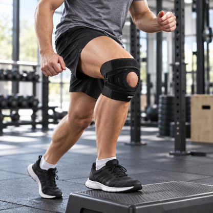 VBOSI Dual Angled-Strap Open Patella Knee Support Brace