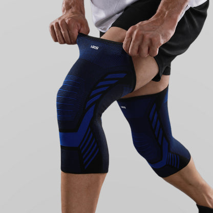 VBOSI 1 Pair Breathable Elastic Knee Sleeve with 3D Zoned Knitting