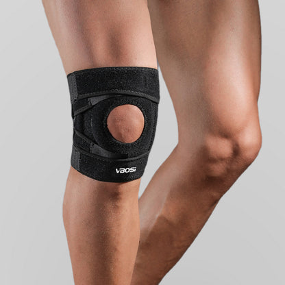 VBOSI Dual Angled-Strap Open Patella Knee Support Brace