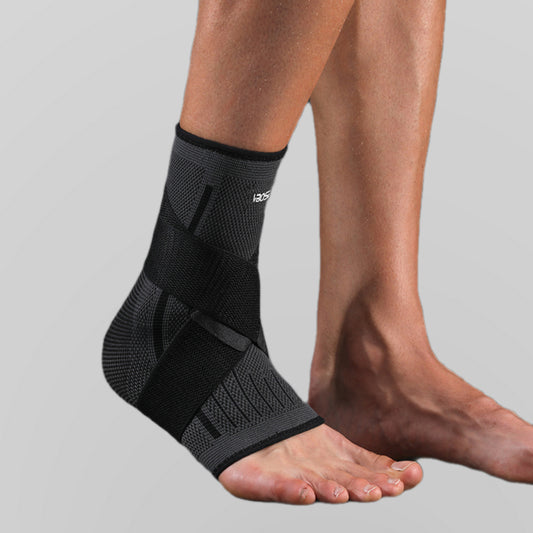 VBOSI Adjustable Knitted Ankle Support Brace – Breathable Wraparound Design
