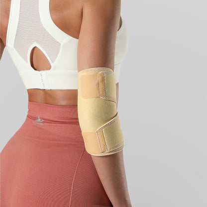 VBOSI Breathable Adjustable Elbow Support Brace with Dual Compression Straps