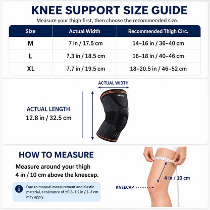 VBOSI Anti-slip Compression Knee Support