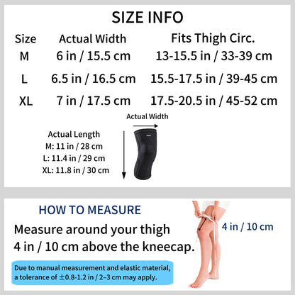 VBOSI Elastic Breathable Anti Slip Knee Sleeve