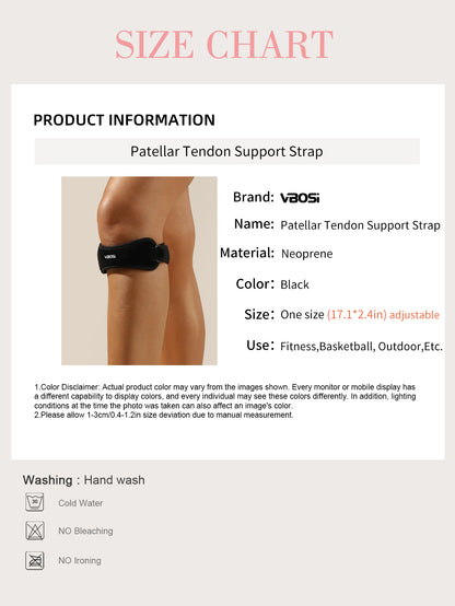 VBOSI Adjustable Neoprene Patellar Knee Brace