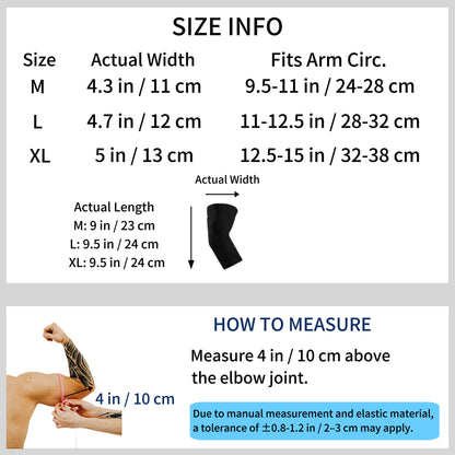 VBOSI Breathable Knit Elbow Compression Sleeve