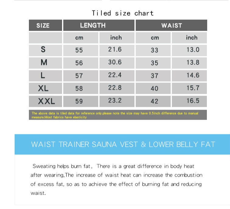 JINGBA SUPPORT 7280 Néoprène Perte Peser Fat Burning Abdominal Minceur Sauna Sweat Vest