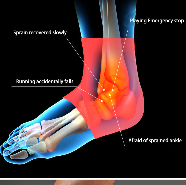 Adjustable Neoprene Ankle Brace - Water-Resistant with Compression Support