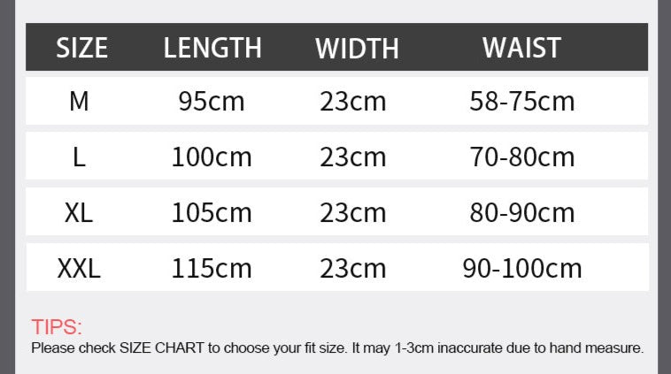 JINGBA SUPPORT 7052 Taille Trainer et Sweat Taille Trimmer pour Hommes et Femmes Sports et Body Shaper