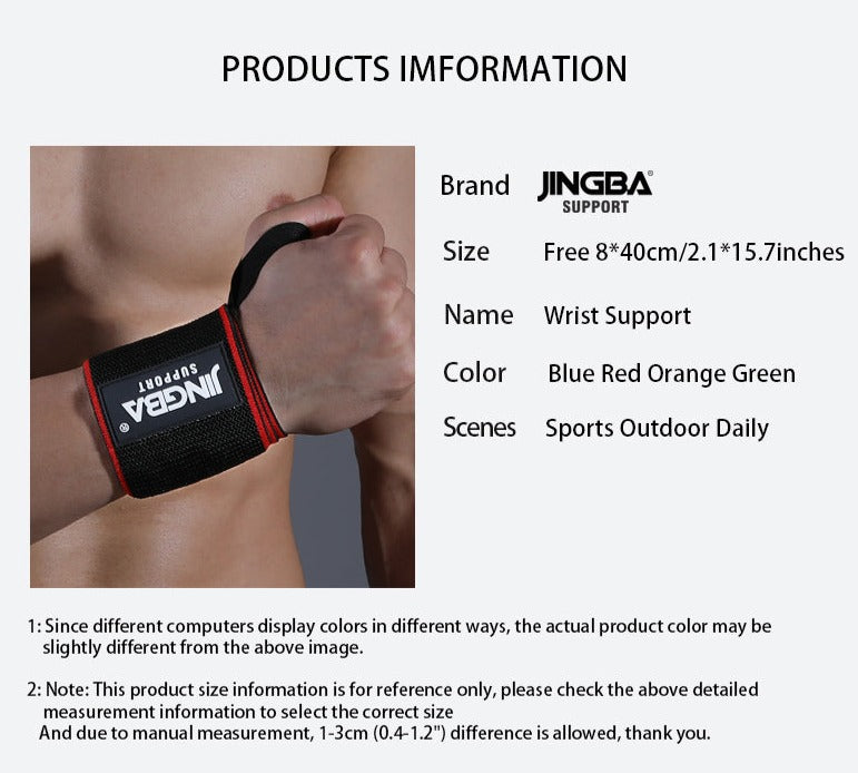 4324 Copper Infused Wrist Support for Weightlifting & Powerlifting