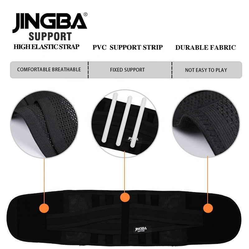 JINGBA SUPPORT 1052 acier métal bout à bout perte de poids Shapewear sueur ventre Wrap taille formateur femmes minceur tondeuse