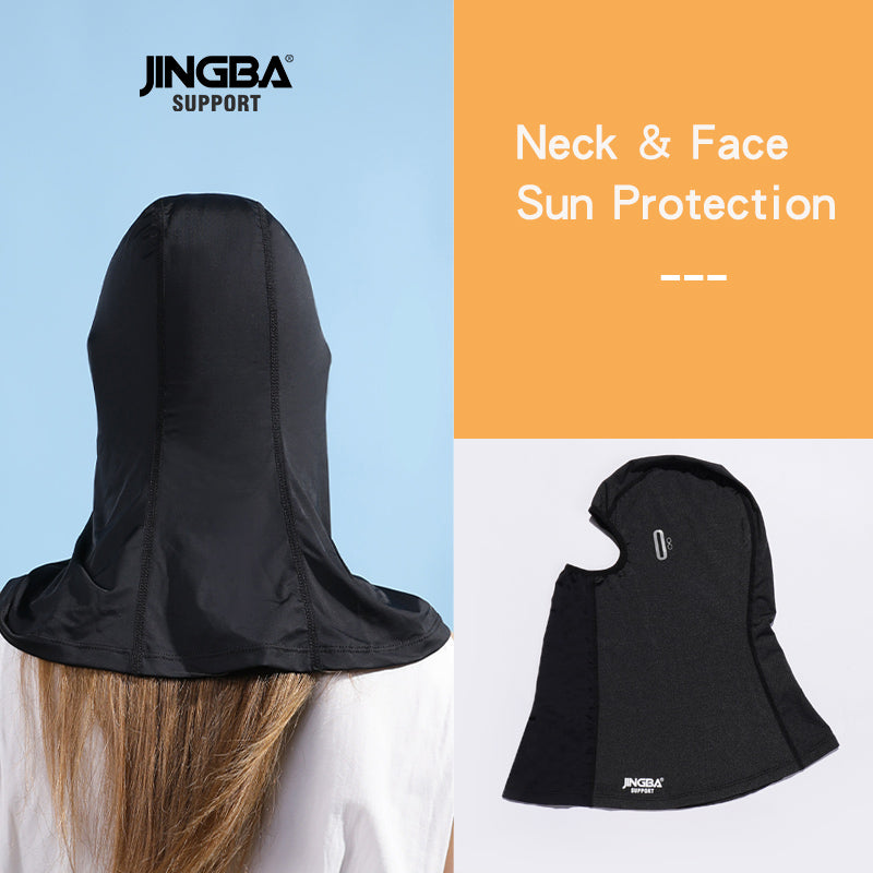 JINGBA SUPPORT 2155 cagoule masque facial avec lunettes trous de jambe protecteur UV moto Ski randonnée écharpe pour hommes/femmes