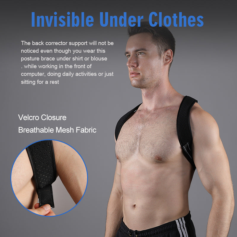 JINGBA SUPPORT 2102 vente chaude de haute qualité réglable unisexe professionnel correcteur de posture dos lisseur