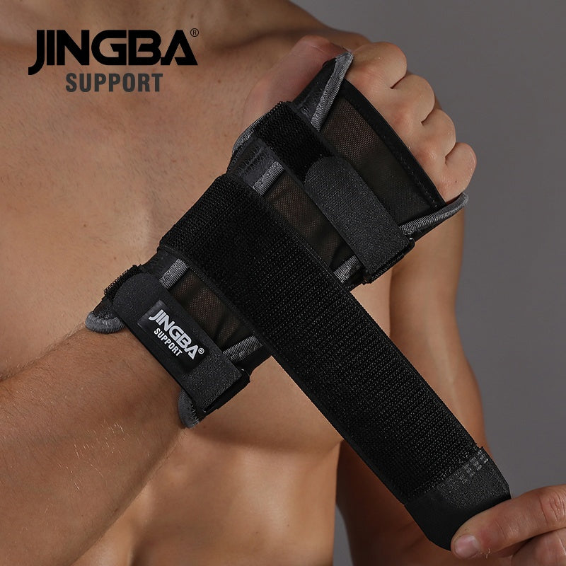 JINGBA SUPPORT 0208 Attelle de poignet en fer métallique Support de poignet pour tendinite Arthrite Soulagement de la douleur