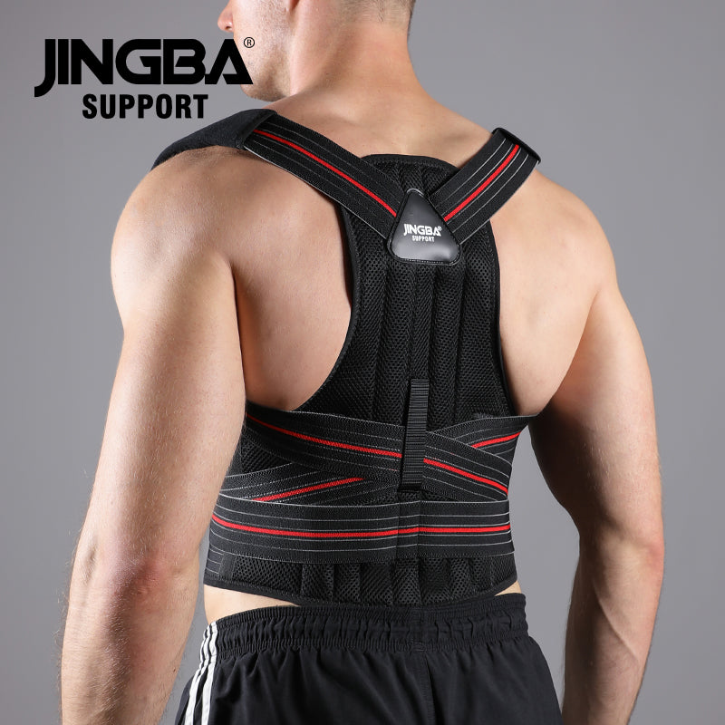 JINGBA SUPPORT 4102 gilet correcteur de Posture améliorer la Posture fournir un soutien lombaire orthèse d'épaule lombaire redresseur de dos