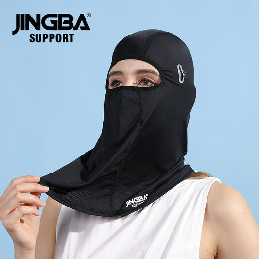 JINGBA SUPPORT 2155 cagoule masque facial avec lunettes trous de jambe protecteur UV moto Ski randonnée écharpe pour hommes/femmes