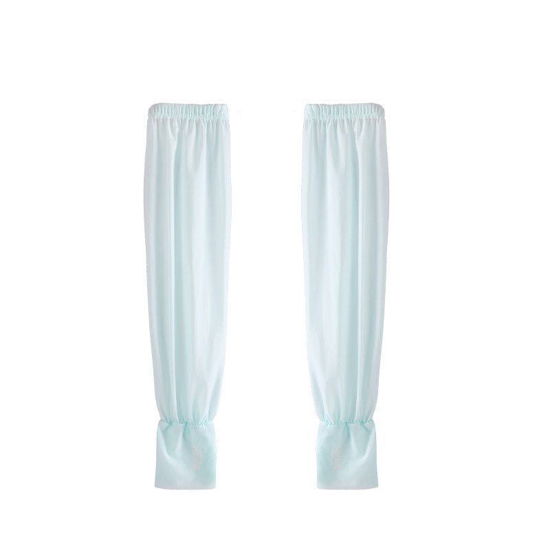 JINGBA SUPPORT 7945 longs gants en dentelle Ultra-minces Protection solaire contre les UV maille de refroidissement Tulle manches de protection solaire manches sans doigts