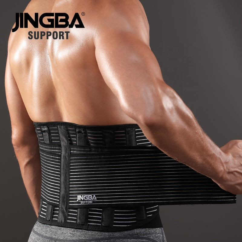 JINGBA SUPPORT 1052 acier métal bout à bout perte de poids Shapewear sueur ventre Wrap taille formateur femmes minceur tondeuse