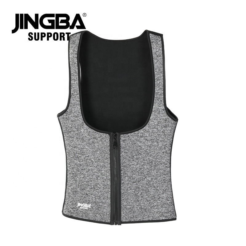 JINGBA SUPPORT 3380 Gym Fitness Néoprène Sport Sweat Vest Sauna Sport Gilet pour Sport Vie Quotidienne