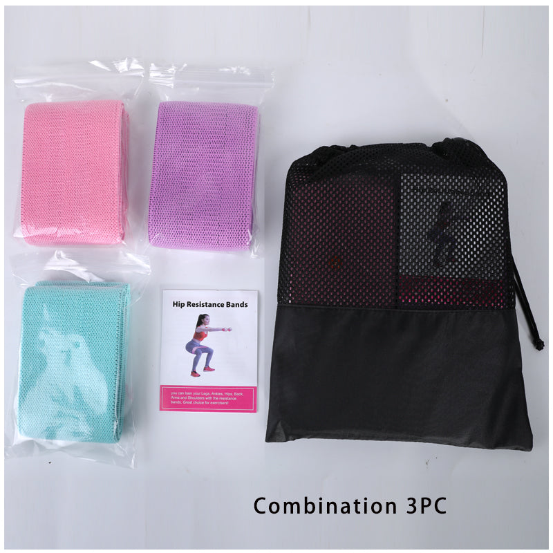 JINGBA SUPPORT 8924 Ensemble de bandes de résistance pour le yoga sportif pour l'entraînement des fesses, des jambes, des cuisses et des hanches avec de larges boucles pour le fitness
