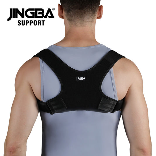 JINGBA SUPPORT 5002 Redresseur de dos Support de dos Correcteur de posture Correcteur de posture d'épaule pour hommes et femmes