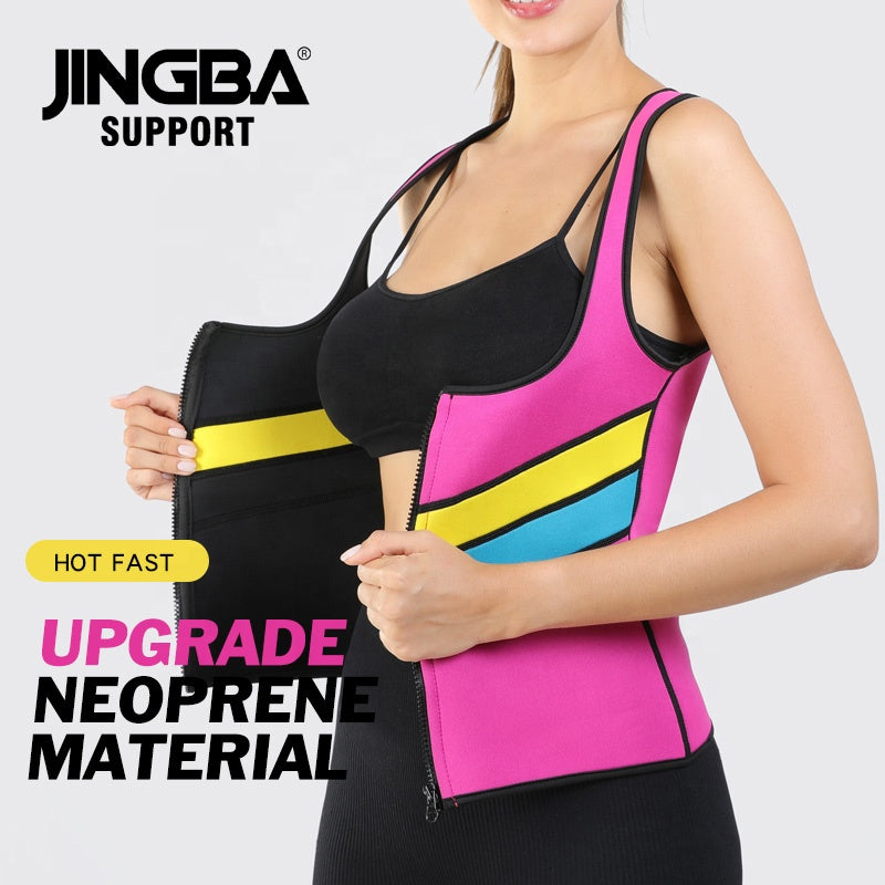 JINGBA SUPPORT 8280 Gym Accueil Sueur Sauna Gilet Sueur Crazily Slimer Abdomen Taille Fat Burner