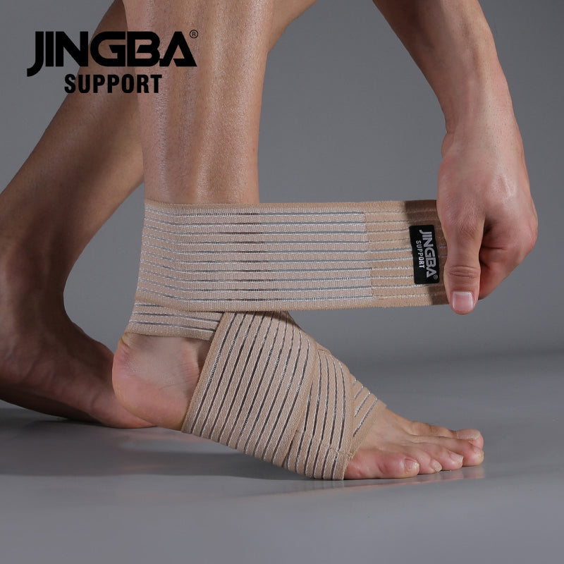 JINGBA SUPPORT 7224 Compression Respirant Support De Pied Enveloppe Pour Natation Gym Athlétisme Soutien Cheville Brace