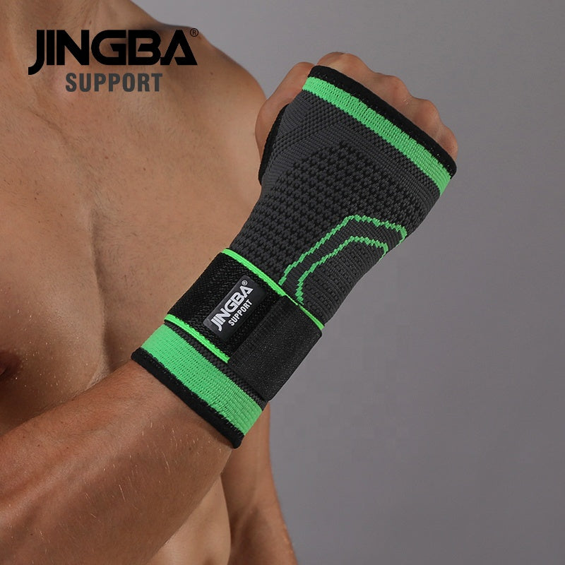 JINGBA SUPPORT 8027A Bracelets à haute compression Attelle de poignet à levage réglable Attelle de paume