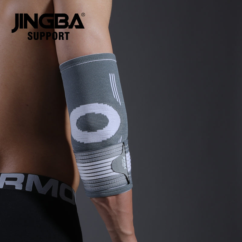 JINGBA SUPPORT 4137 Manchon de Compression pour Bras Élastique Support de Coude Coude en Nylon