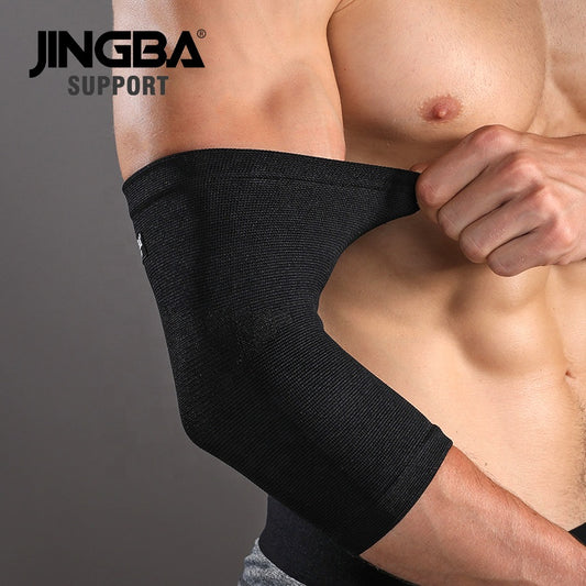 JINGBA SUPPORT 0037 Usine Fabricant Fitness Haltérophilie Réglable Munequeras Gym Elbow Support Brace